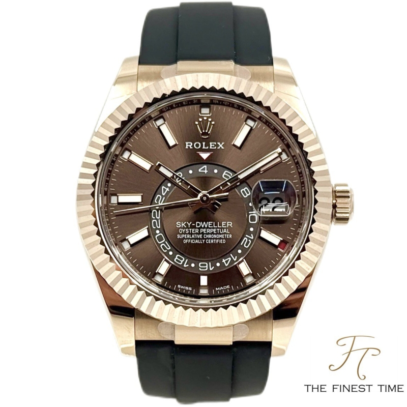 Rolex Sky-Dweller 326235 Chocolate...